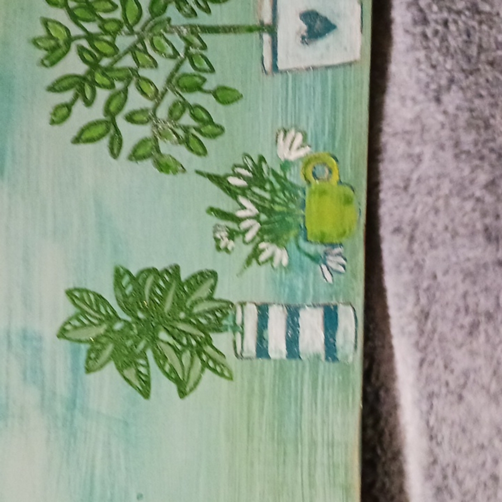 Homemade wall hanger - Picture 3 of 6